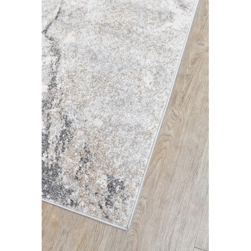 Beige & Light Grey Leya Runner