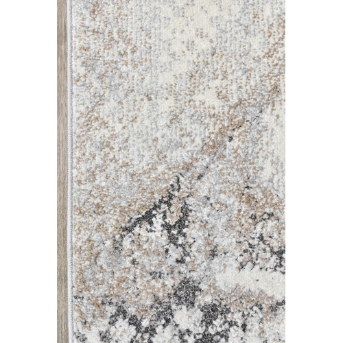 Beige & Light Grey Leya Runner