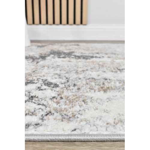 Beige & Light Grey Leya Runner