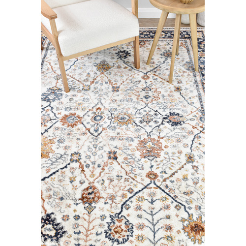 Navy & Cream Isolde Rug