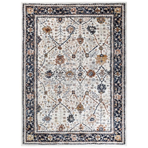 Navy & Cream Isolde Rug