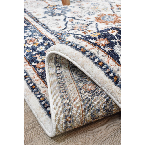 Navy & Cream Isolde Rug