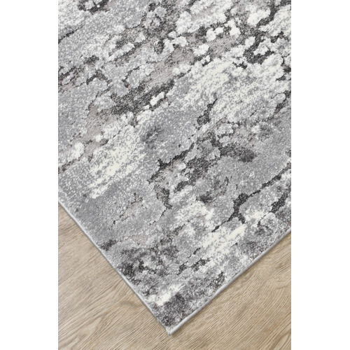 Grey & White Aria Rug