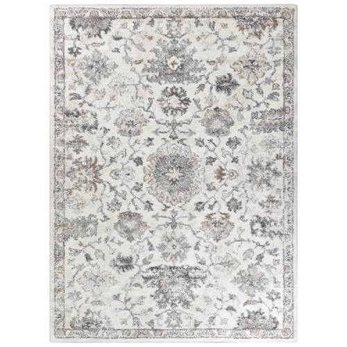 Grey & Cream Anara Rug