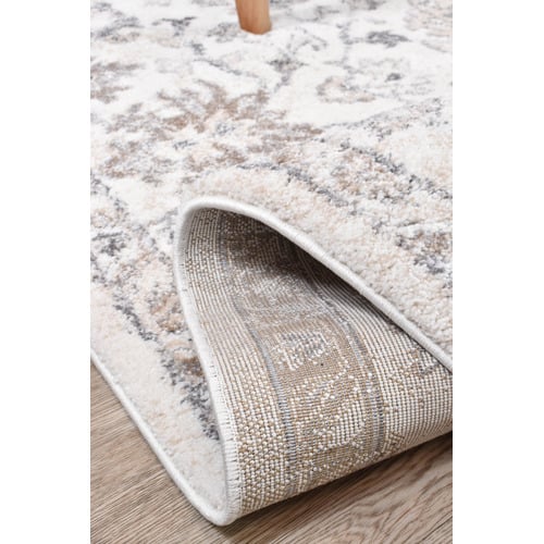 Grey & Cream Anara Rug