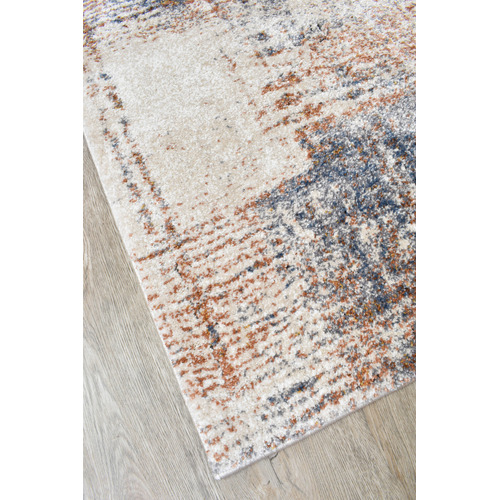 Blue & Terracotta Finnian Runner
