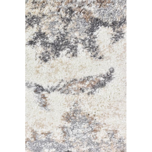 Grey & Cream Anara Rug