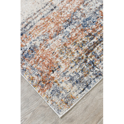 Blue & Terracotta Finnian Rug