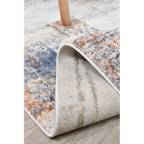 Blue & Terracotta Finnian Rug