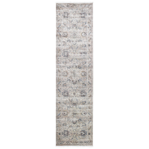 Cream & Taupe Zaria Runner