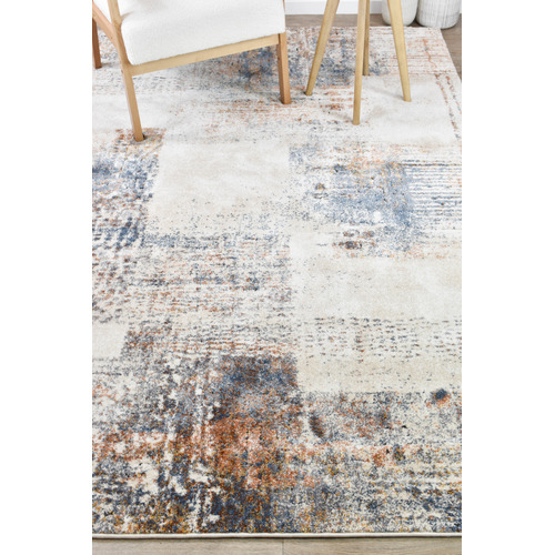 Blue & Terracotta Finnian Rug