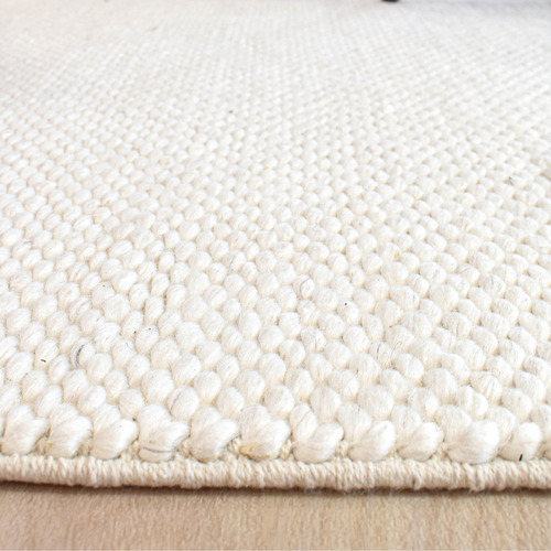 Darian Cloud Silk Hand Woven Rug