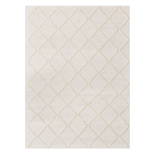 Darian Diamond Frost Hand Woven Rug