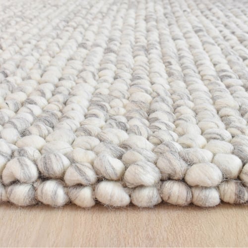 Silver Darian Mist Hand Woven Rug