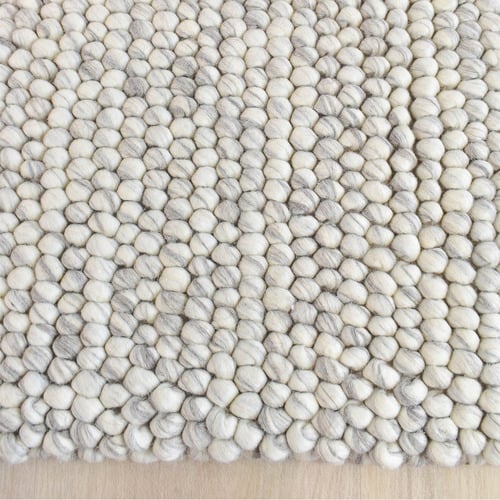 Silver Darian Mist Hand Woven Rug