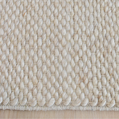Darian Earth Linen Hand Woven Rug
