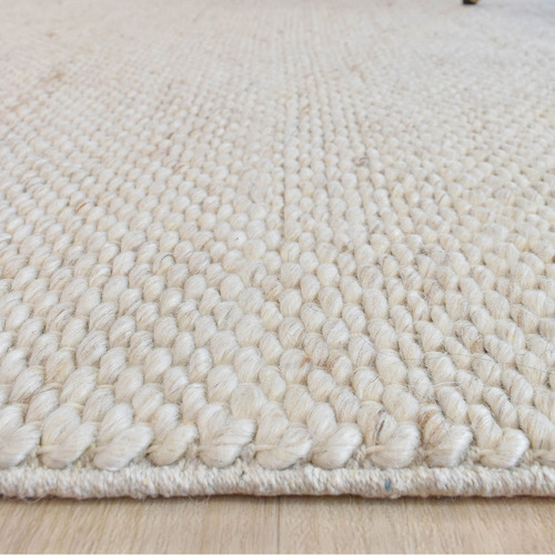 Darian Earth Linen Hand Woven Rug