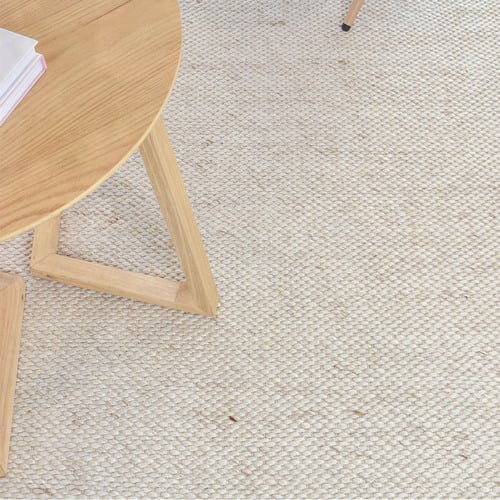 Darian Earth Linen Hand Woven Rug