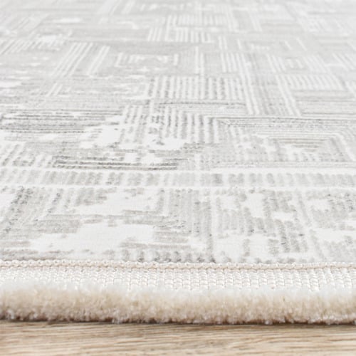 Dark Grey & Cream Elaina Rug
