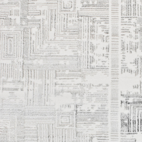 Dark Grey & Cream Elaina Rug