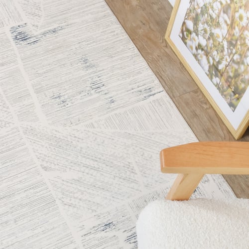 Blue & Cream Elaina Runner
