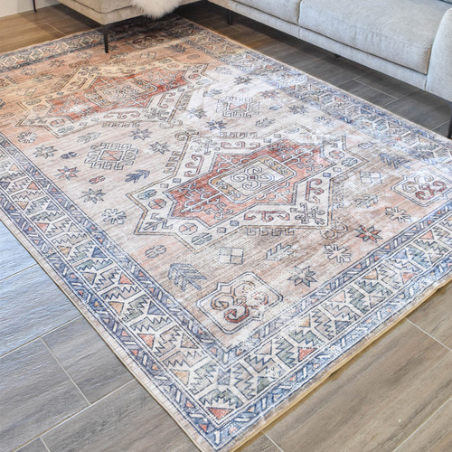 Riley Orchid Bloom Machine Washable Rug