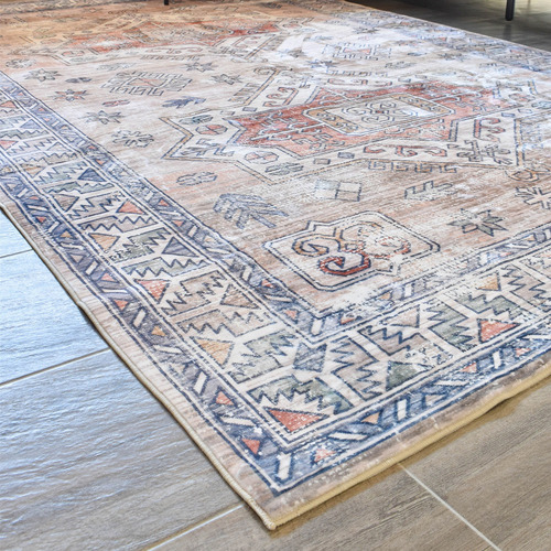 Riley Orchid Bloom Machine Washable Rug