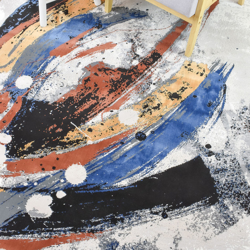 Multicolour & Grey Tamara Rug