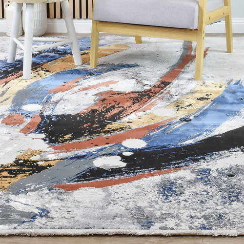 Multicolour & Grey Tamara Rug