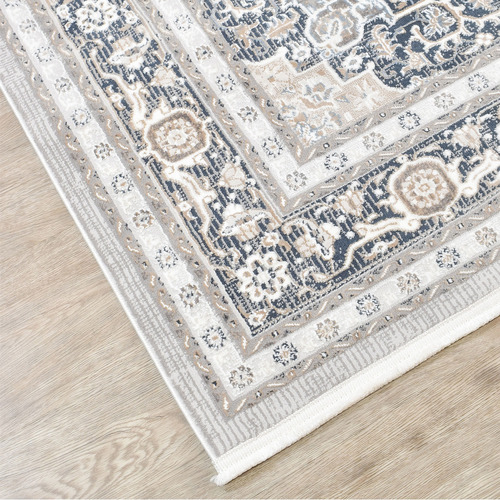 Navy & Cream Isolde Rug