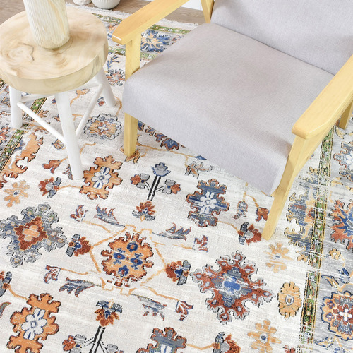Multicolour & Grey Tamara Rug