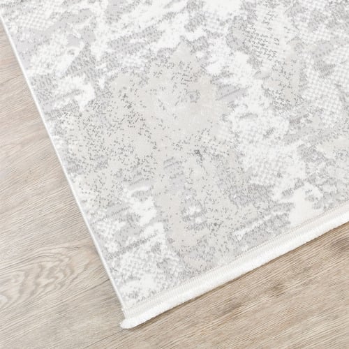 Dark Grey & Cream Isolde Rug