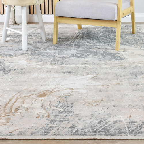 Grey & Beige Fierra Rug