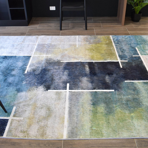 Jade Stone Denzel Machine Washable Rug