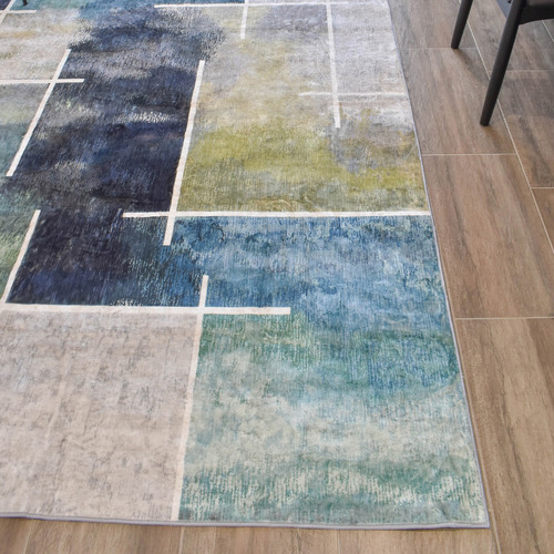 Jade Stone Denzel Machine Washable Rug