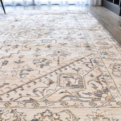 Dessert Storm Denzel Machine Washable Rug