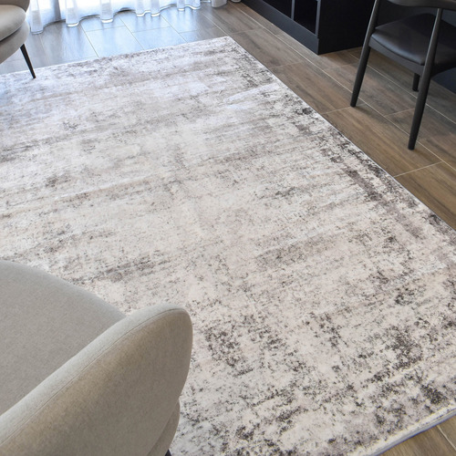 Slate Denzel Machine Washable Rug