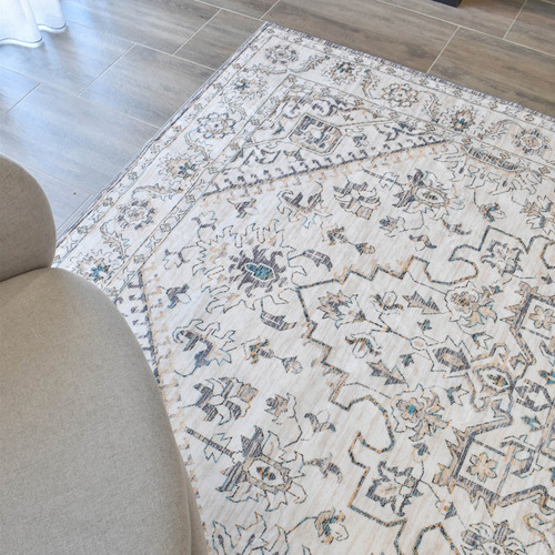 Dessert Storm Denzel Machine Washable Rug