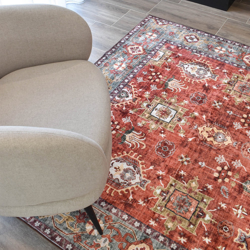 Denzel Machine Washable Rug