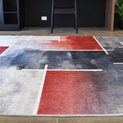 Red Ash Denzel Machine Washable Rug