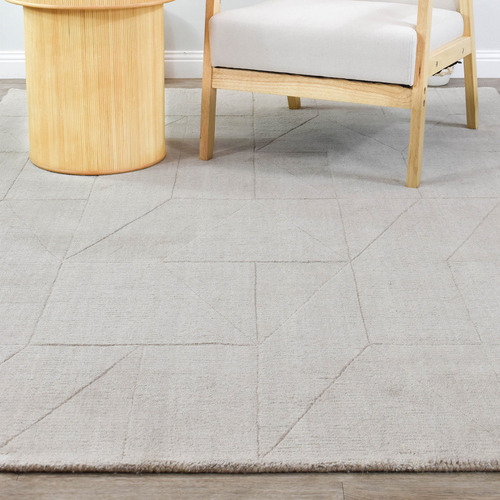 Peyton Moonlit Wool-Blend Rug