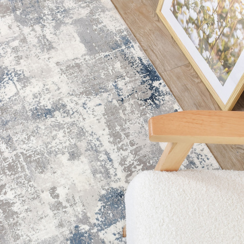 Navy & Grey Lucine Runner