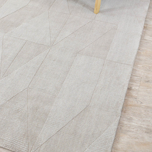 Peyton Moonlit Wool-Blend Rug