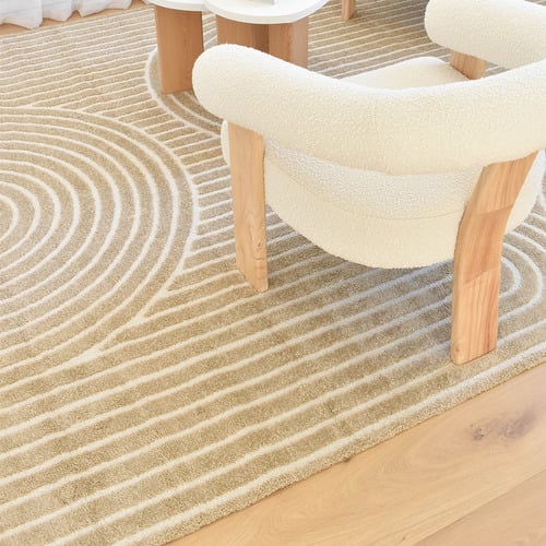 Cocoa Olivia Contemporary Rug