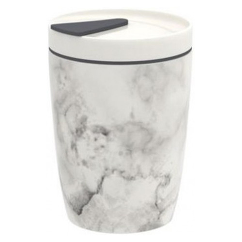 White Coffee To Go 290ml Porcelain Travel Mug Temple & ster