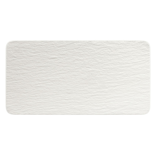 Rock Blanc Rectangular Serving Plate