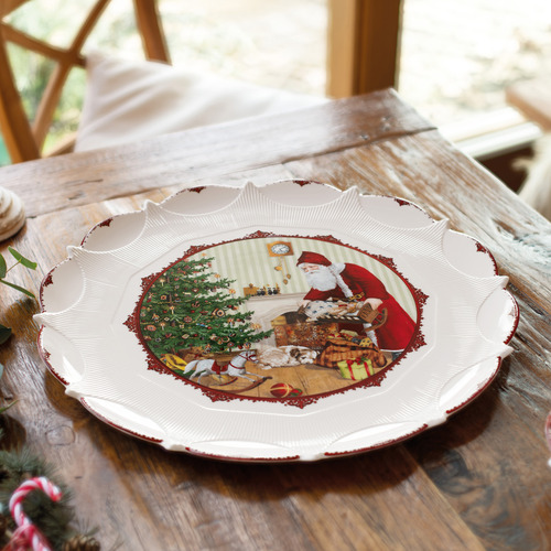 Toy's Fantasy Porcelain Pastry Plate