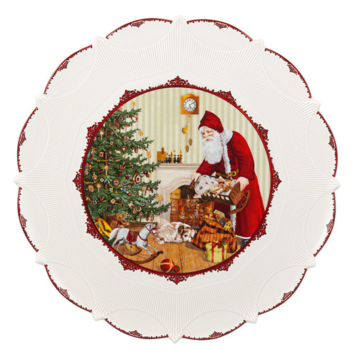 Toy's Fantasy Porcelain Pastry Plate