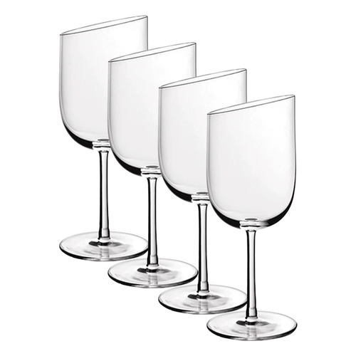 NewMoon 300ml Crystal White Wine Glasses Temple & ster