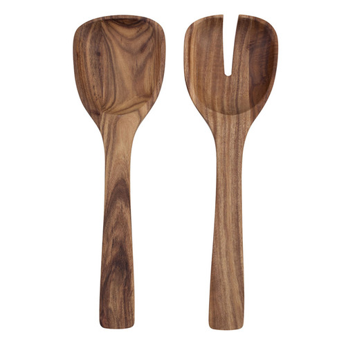 2 Piece Artesano Original Acacia Wood Salad Server Set